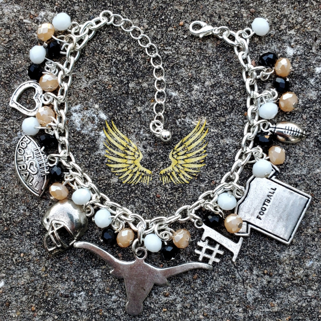 Big Spring Steers Charm Bracelet Big Spring Steers Charm Bracelet
